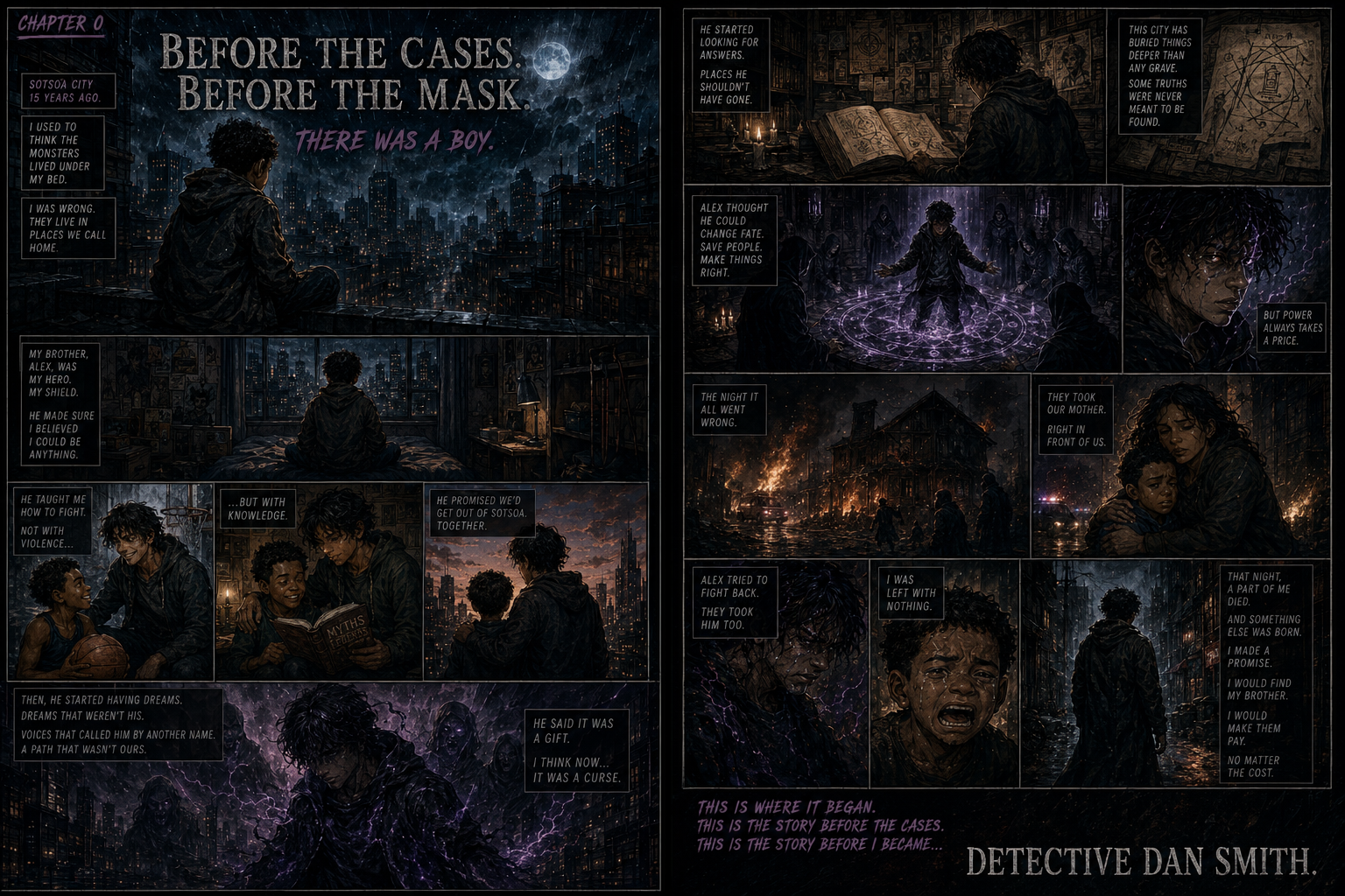The Comic Book Of Detective Dan Smith by Dre T. Barnett-Moses volume 3