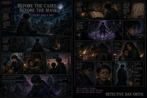 The Comic Book Of Detective Dan Smith by Dre T. Barnett-Moses volume 3