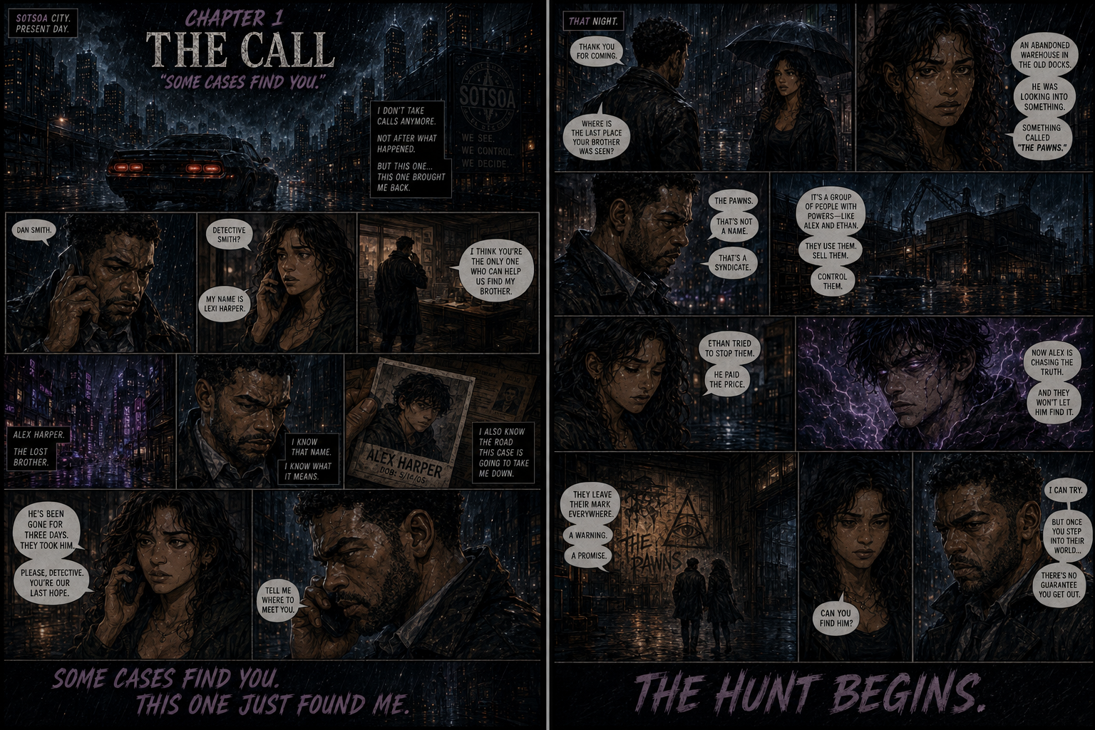 The Comic Book Of Detective Dan Smith by Dre T. Barnett-Moses volume 3